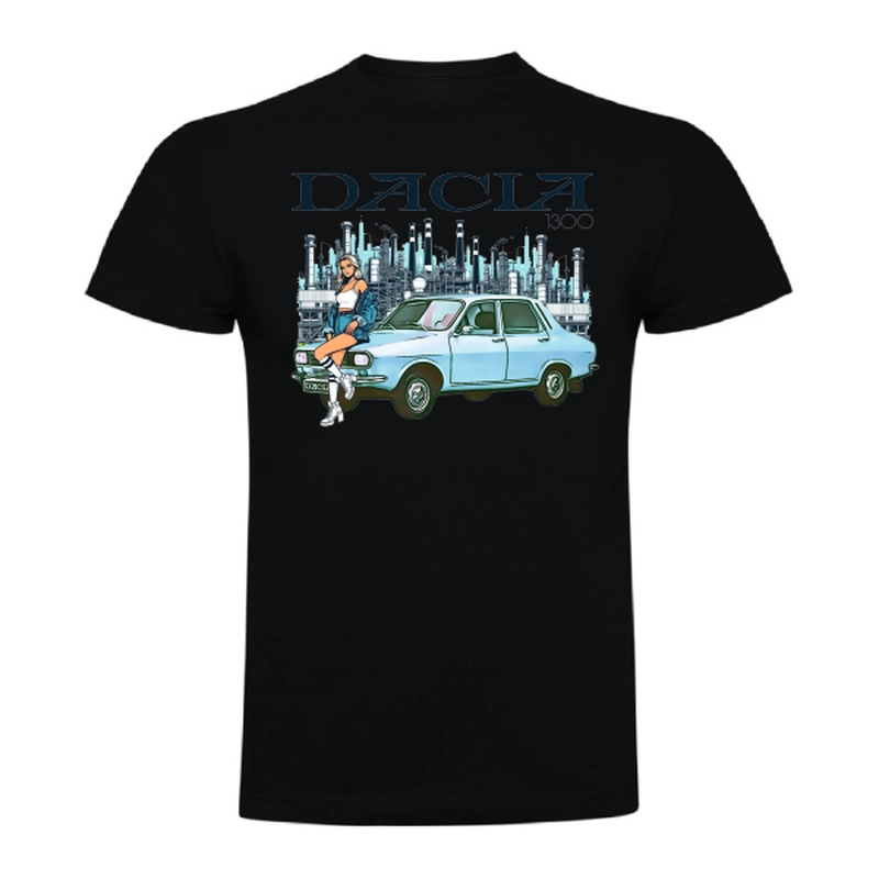 Tricou bărbat - Dacia 1300 Albastră - imagine 9