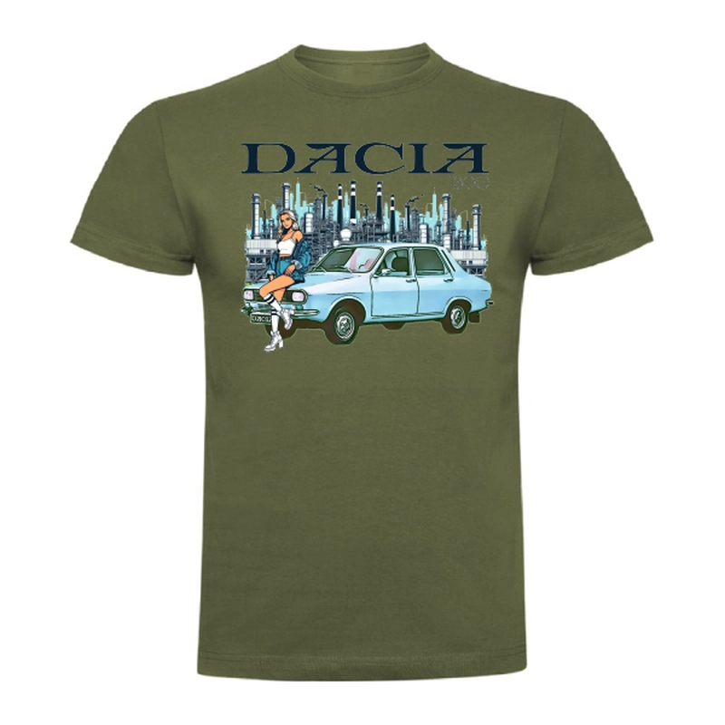 Tricou bărbat - Dacia 1300 Albastră - imagine 8