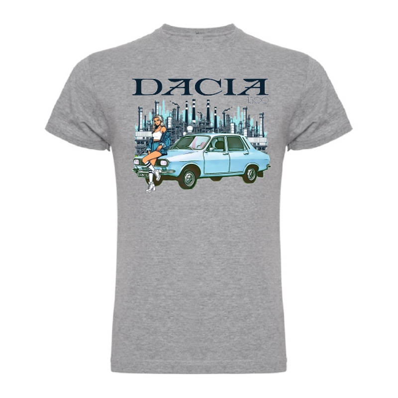 Tricou bărbat - Dacia 1300 Albastră - imagine 7
