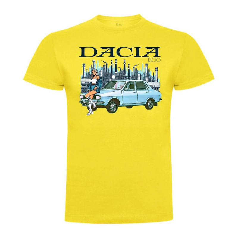 Tricou bărbat - Dacia 1300 Albastră - imagine 6