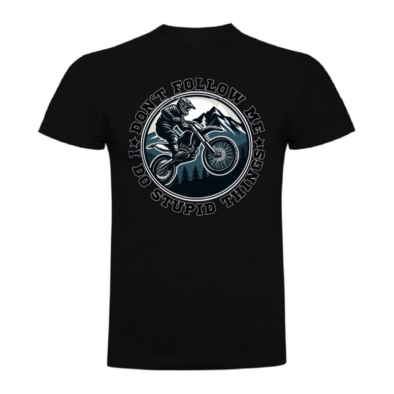 Tricou bărbat - Stupid Things Rider - imagine 5