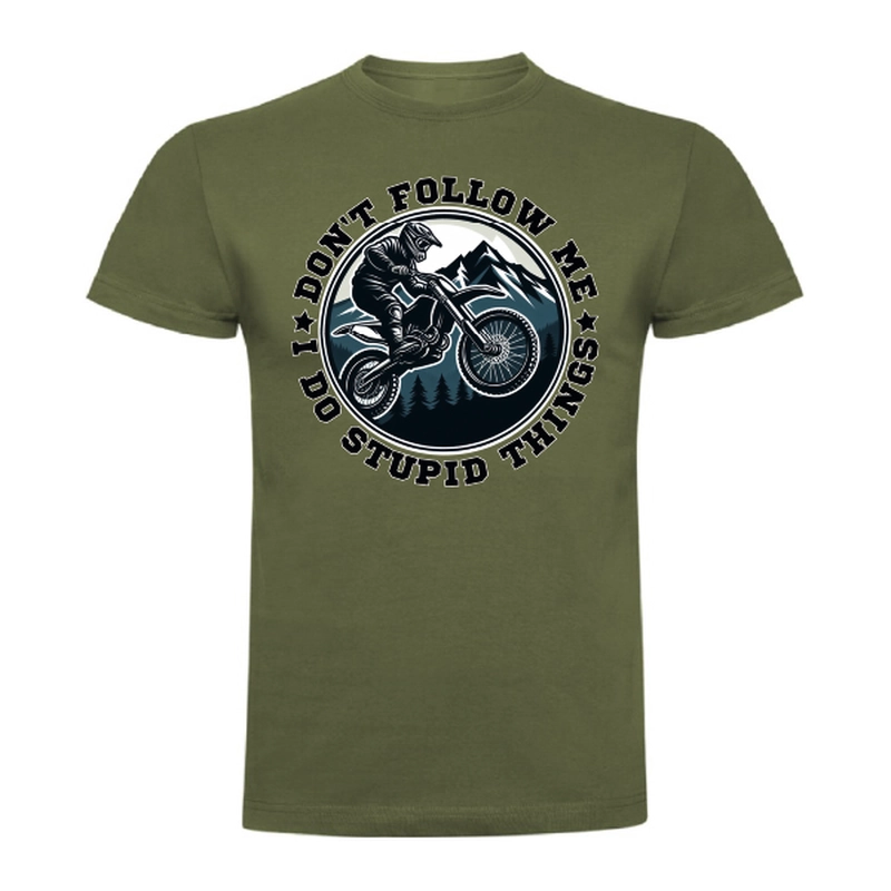 Tricou bărbat - Stupid Things Rider - imagine 8