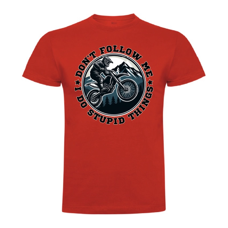 Tricou bărbat - Stupid Things Rider - imagine 10