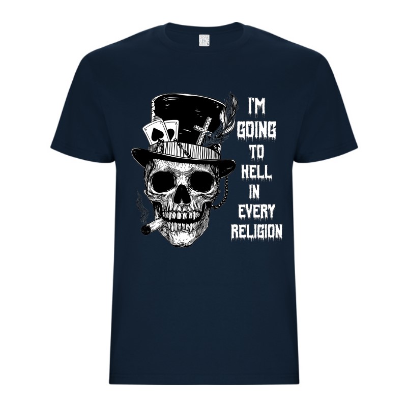 Tricou bărbat - I'm going to hell - imagine 4