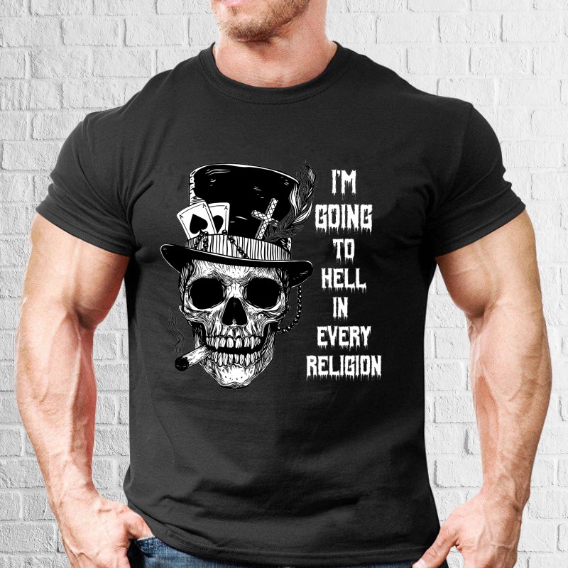 Tricou bărbat - I'm going to hell