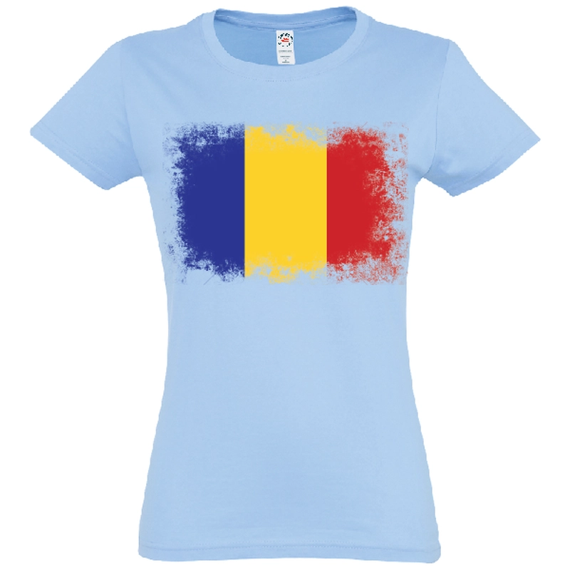 Tricou damă - Vechi tricolor românesc - imagine 4