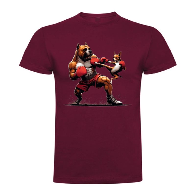 Tricou bărbat - Chihuahua vs. Pitbull - imagine 12