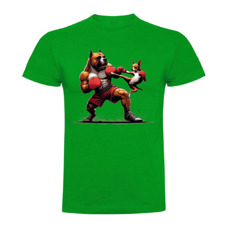 Tricou bărbat - Chihuahua vs. Pitbull - imagine 11