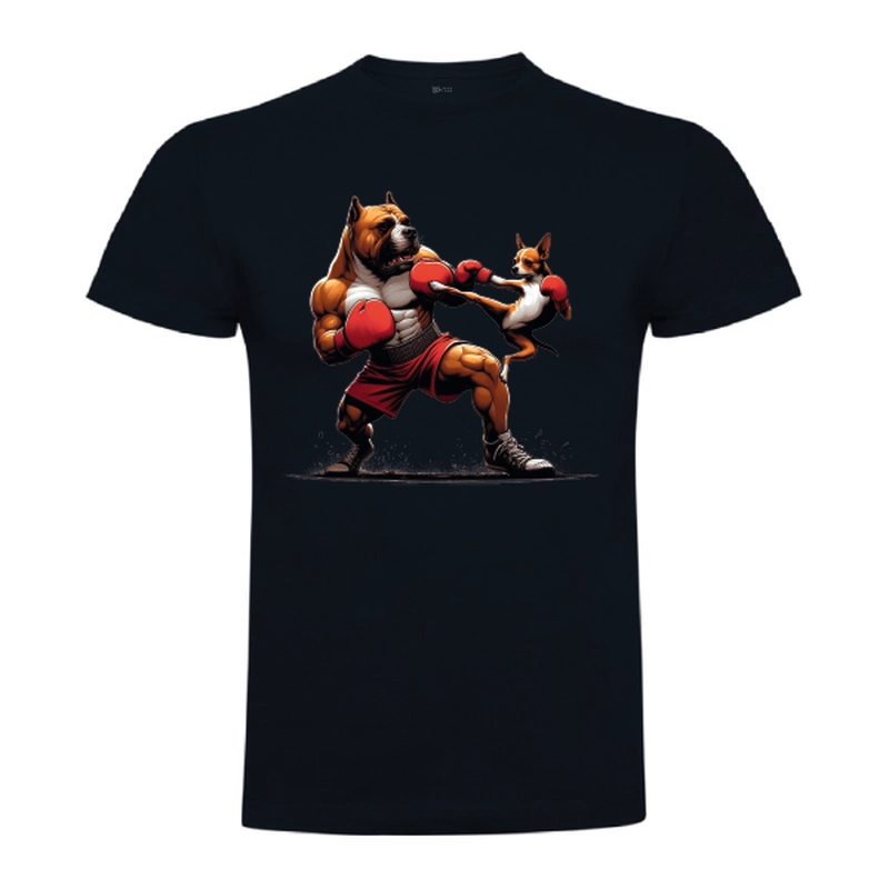 Tricou bărbat - Chihuahua vs. Pitbull - imagine 9