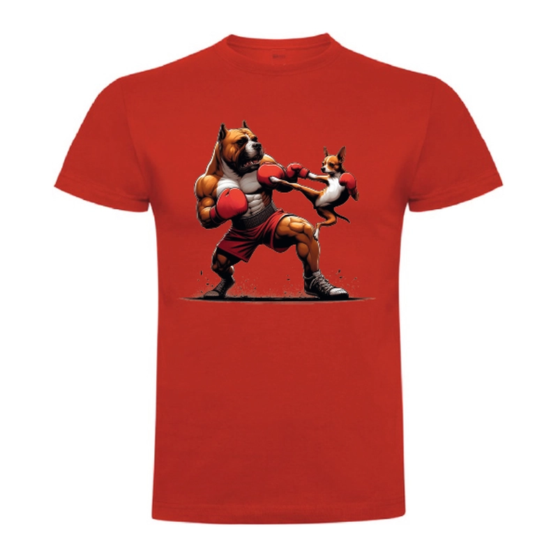 Tricou bărbat - Chihuahua vs. Pitbull - imagine 10