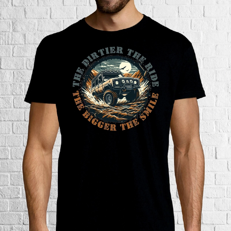 Tricou bărbat - Off-road Smile