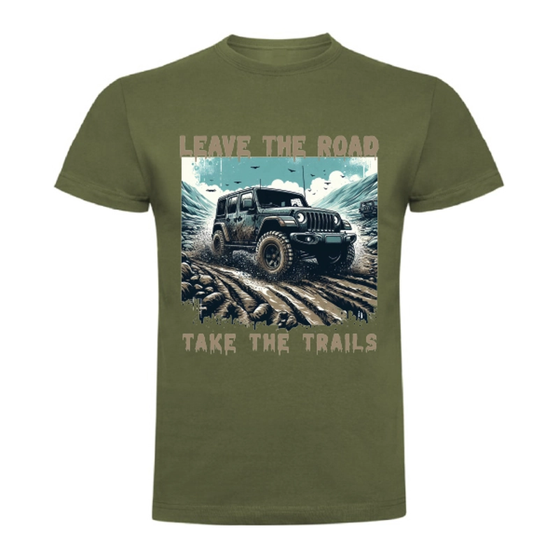 Tricou bărbat - Leave the Road - imagine 8