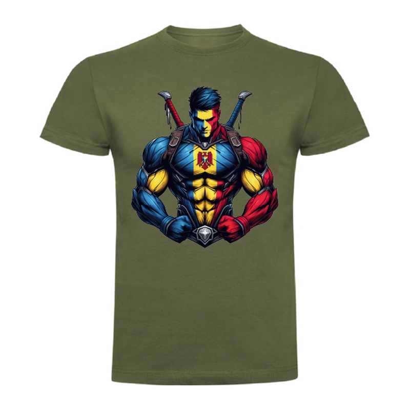Tricou bărbat - Super Român - imagine 8