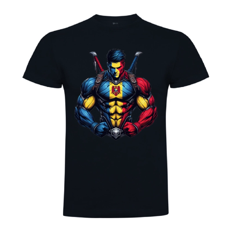Tricou bărbat - Super Român - imagine 9