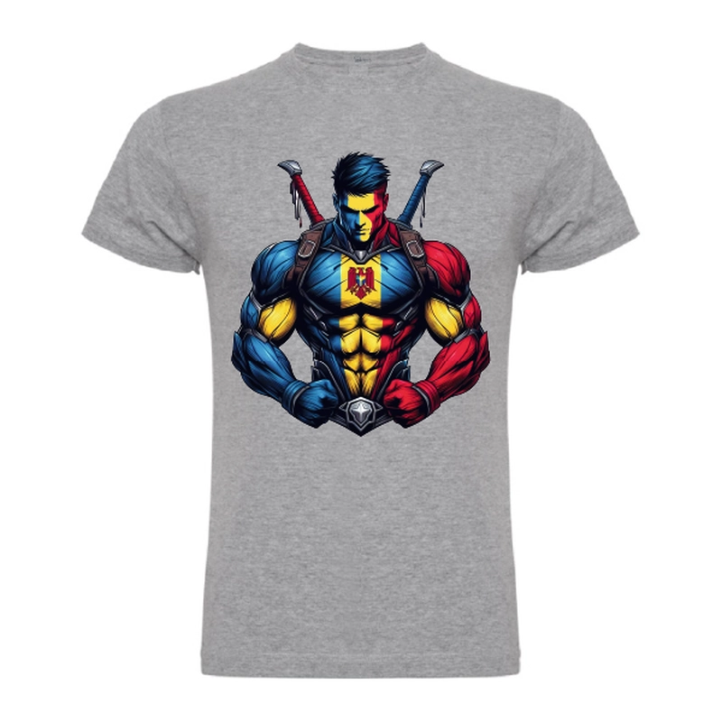 Tricou bărbat - Super Român - imagine 7