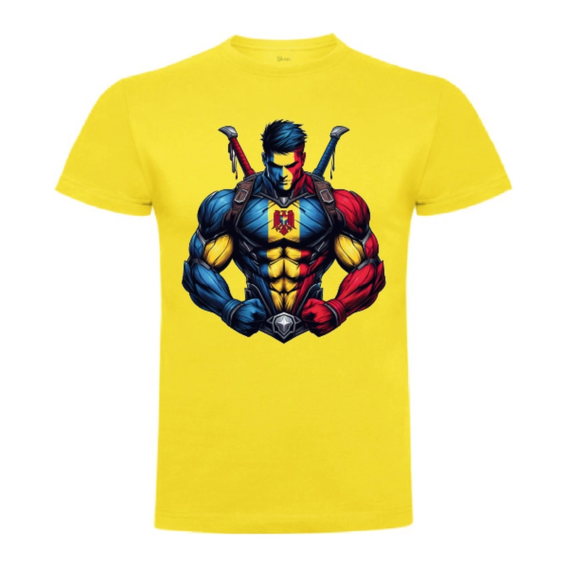 Tricou bărbat - Super Român - imagine 6