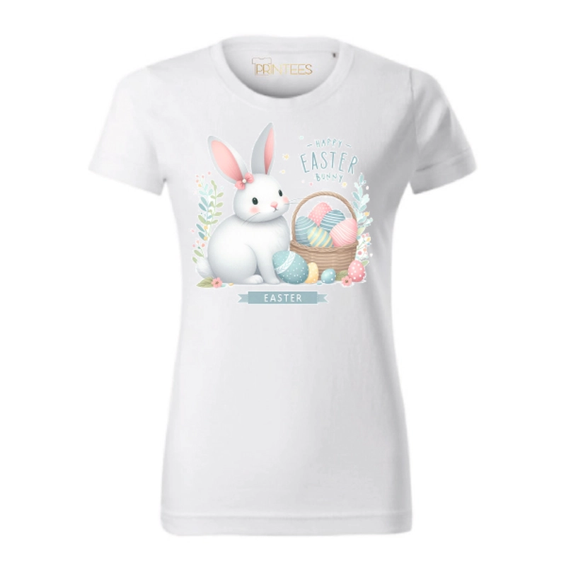 Tricou Dama - Happy Easter Bunny - imagine 2