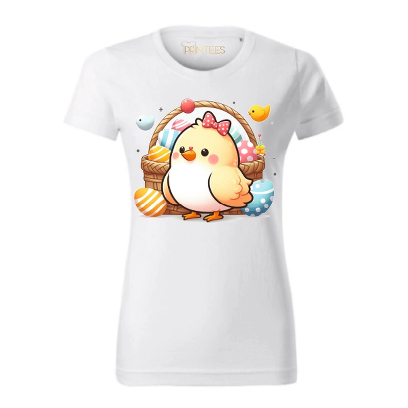 Tricou damă - Puișor de Paște - imagine 2