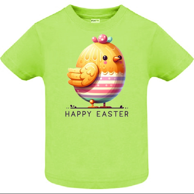 Tricou copil - Găinușă „Paște Fericit” - imagine 4