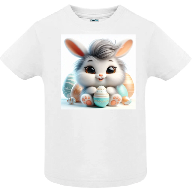 Tricou copii - Iepuraș Paște drăguț - imagine 2