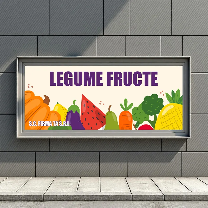 Banner Legume Fructe - Model 3 - imagine 3