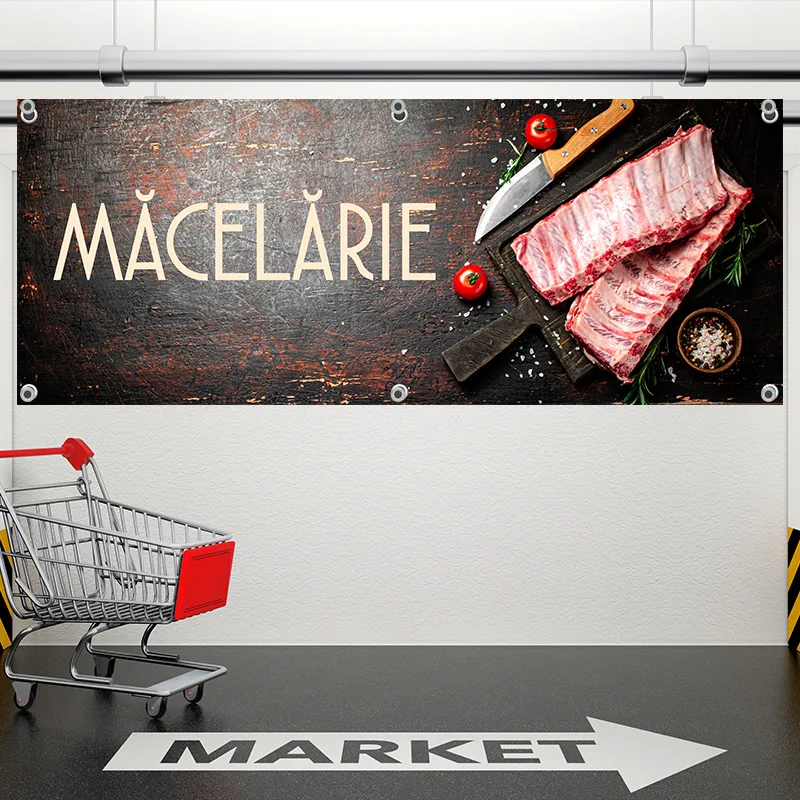Banner Măcelărie - Model 1 - imagine 8