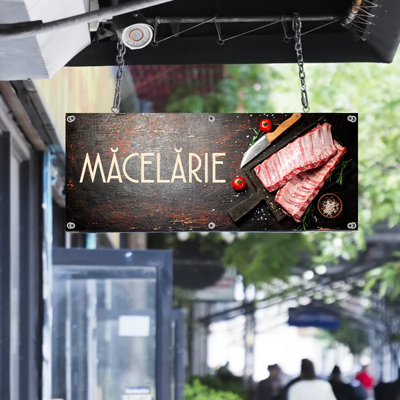 Banner Măcelărie - Model 1 - imagine 3
