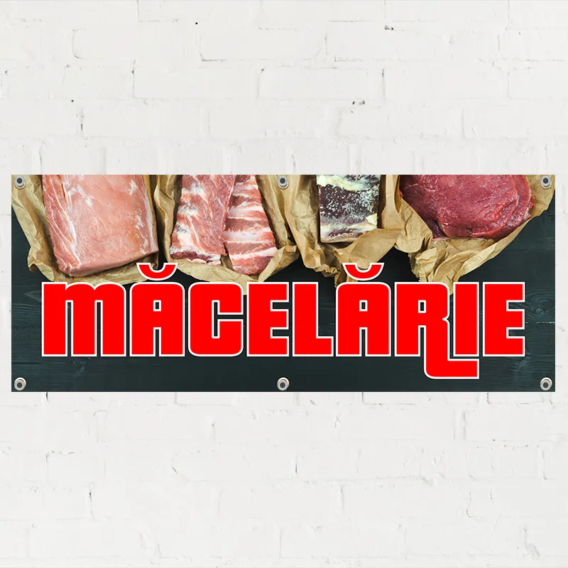 Banner Măcelărie - Model 3