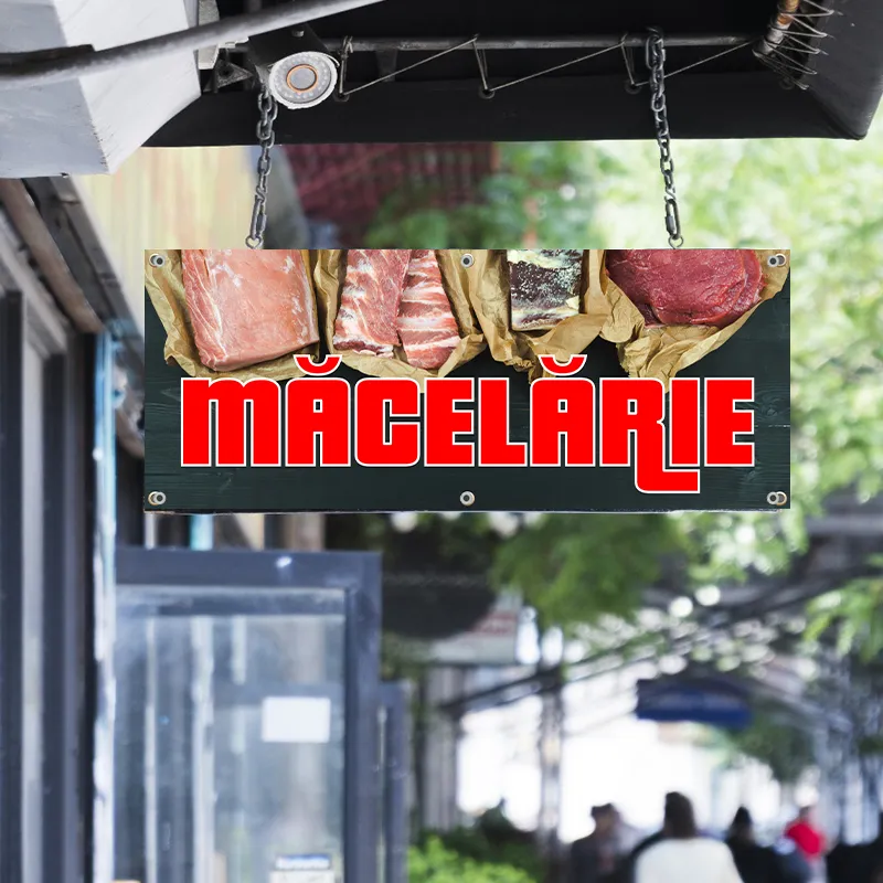 Banner Măcelărie - Model 3 - imagine 3