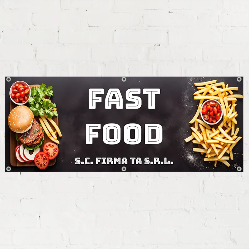 Banner Fast Food - Model 1