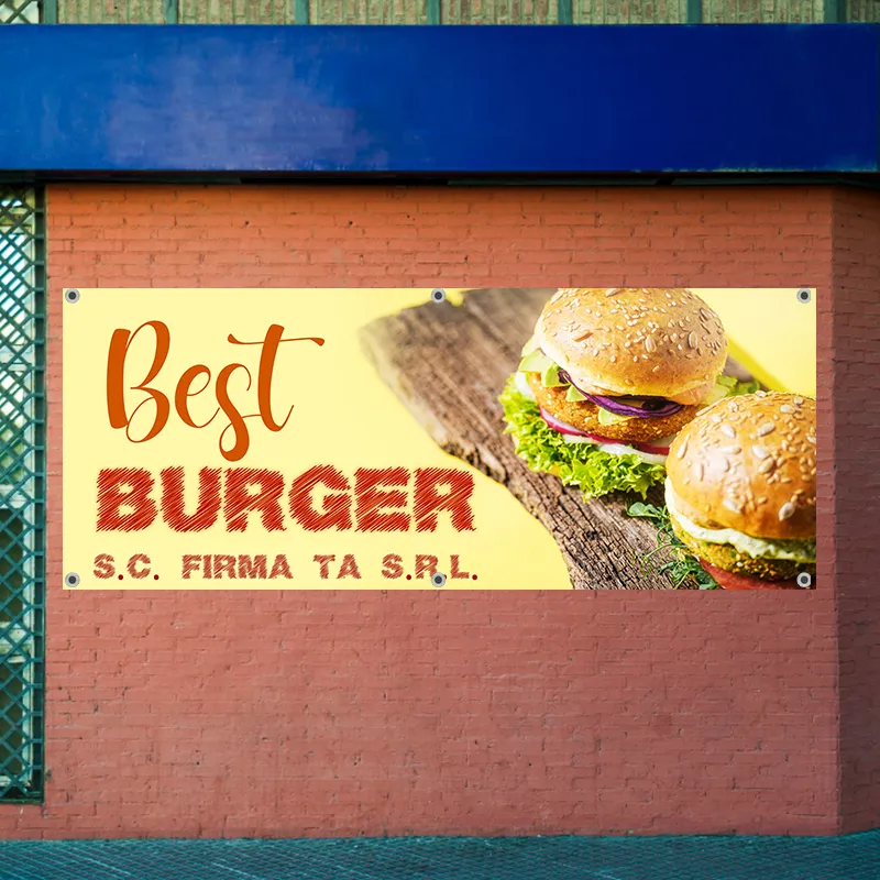 Banner Fast food - Model 6 - imagine 2