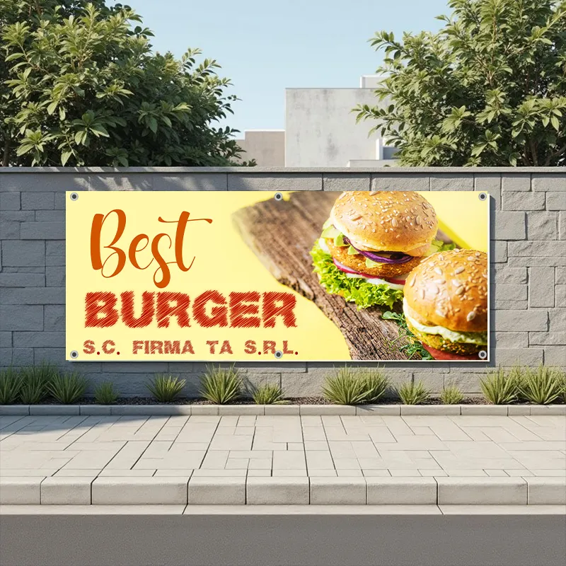 Banner Fast food - Model 6 - imagine 5