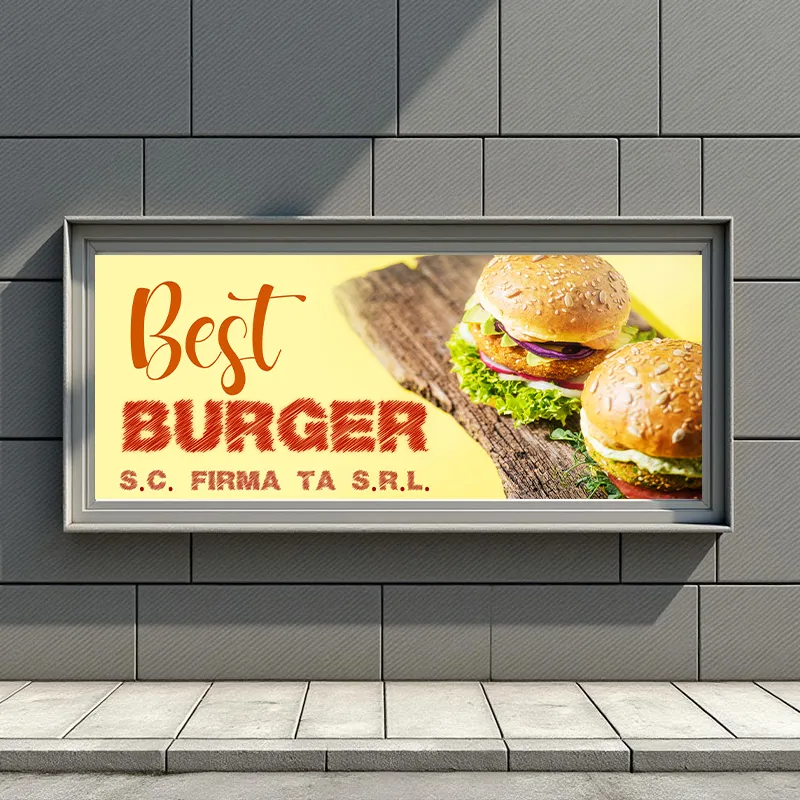 Banner Fast food - Model 6 - imagine 4
