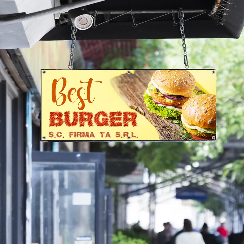 Banner Fast food - Model 6 - imagine 3