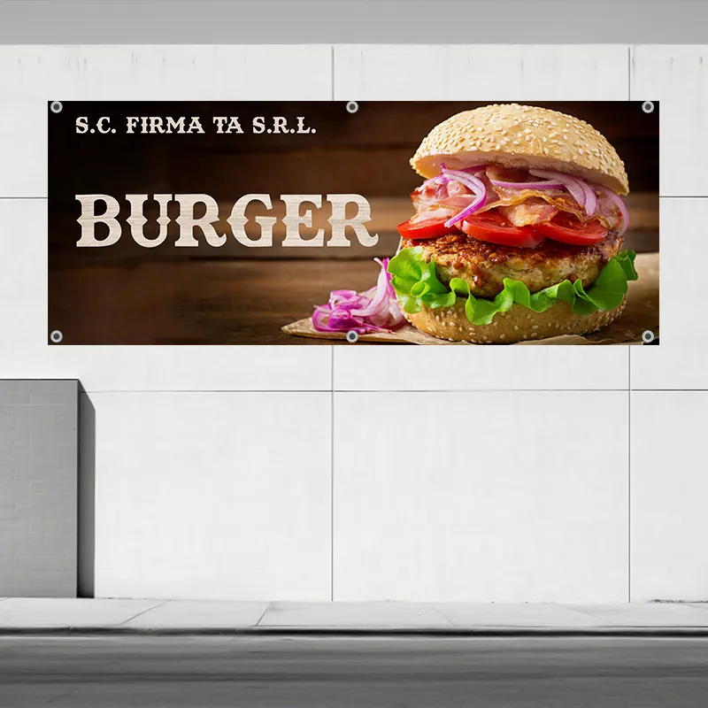 Banner Fast Food - Model 7 - imagine 7