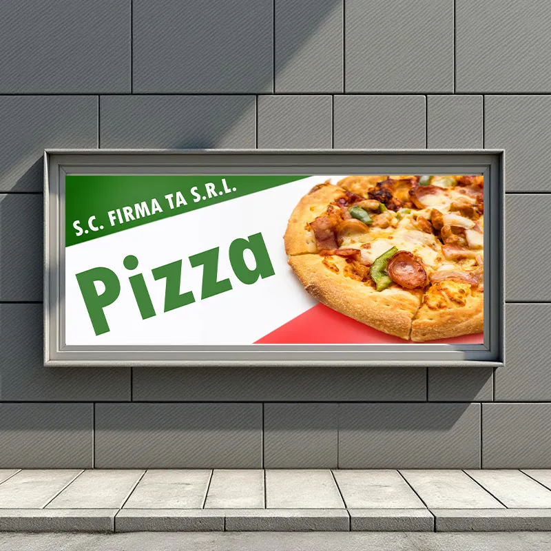 Banner Pizzerie - Model 1 - imagine 4