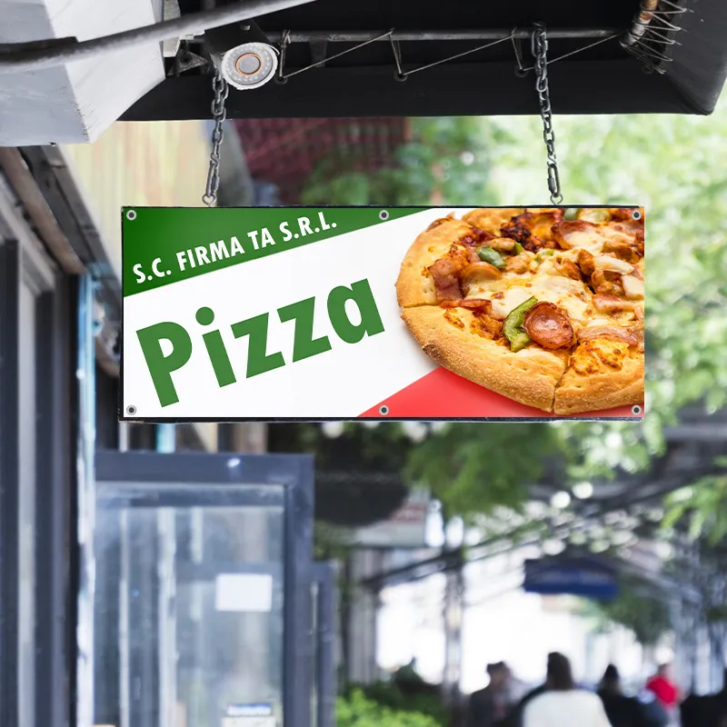 Banner Pizzerie - Model 1 - imagine 3
