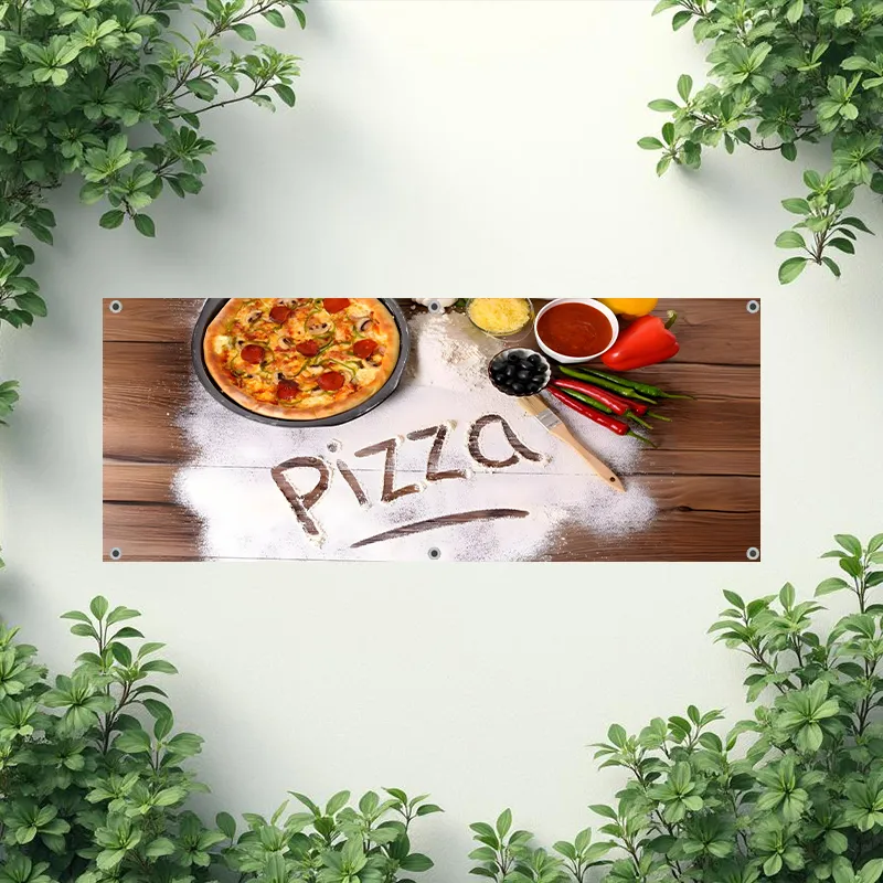 Banner Pizzerie - Model 4 - imagine 6