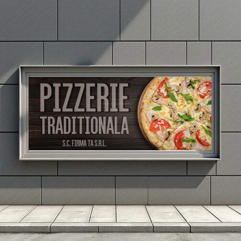 Banner Pizzerie - Model 5 - imagine 4