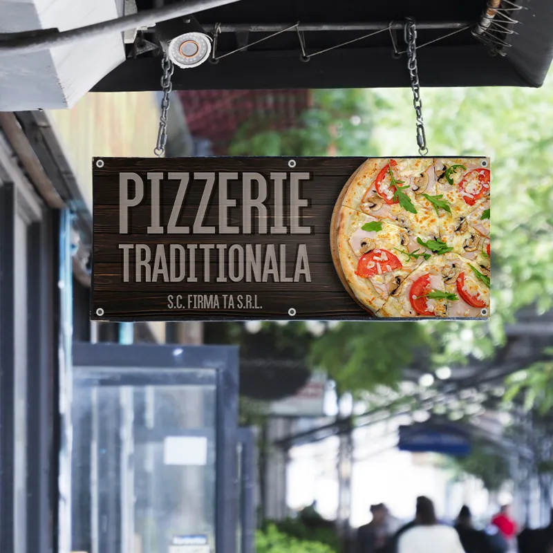 Banner Pizzerie - Model 5 - imagine 3