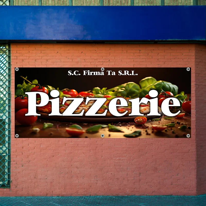 Banner Pizzerie - Model 6 - imagine 2