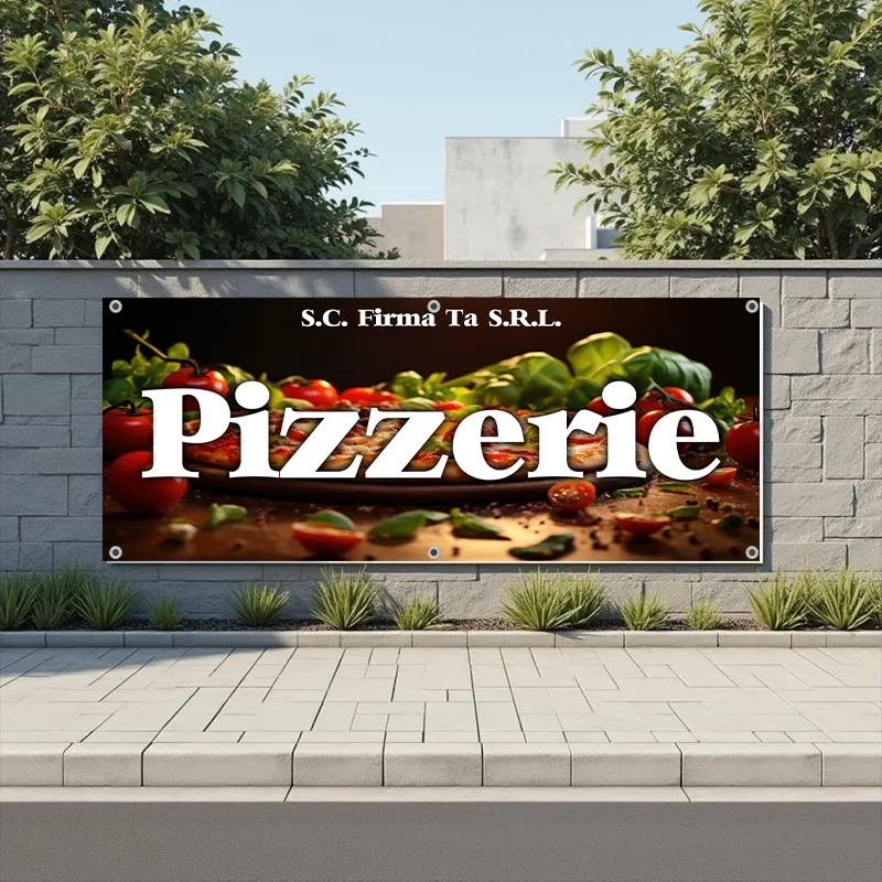 Banner Pizzerie - Model 6 - imagine 5