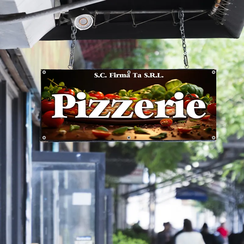 Banner Pizzerie - Model 6 - imagine 3