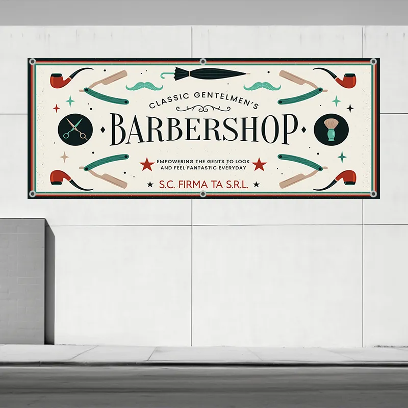 Banner Frizerie - Model 6 - imagine 5