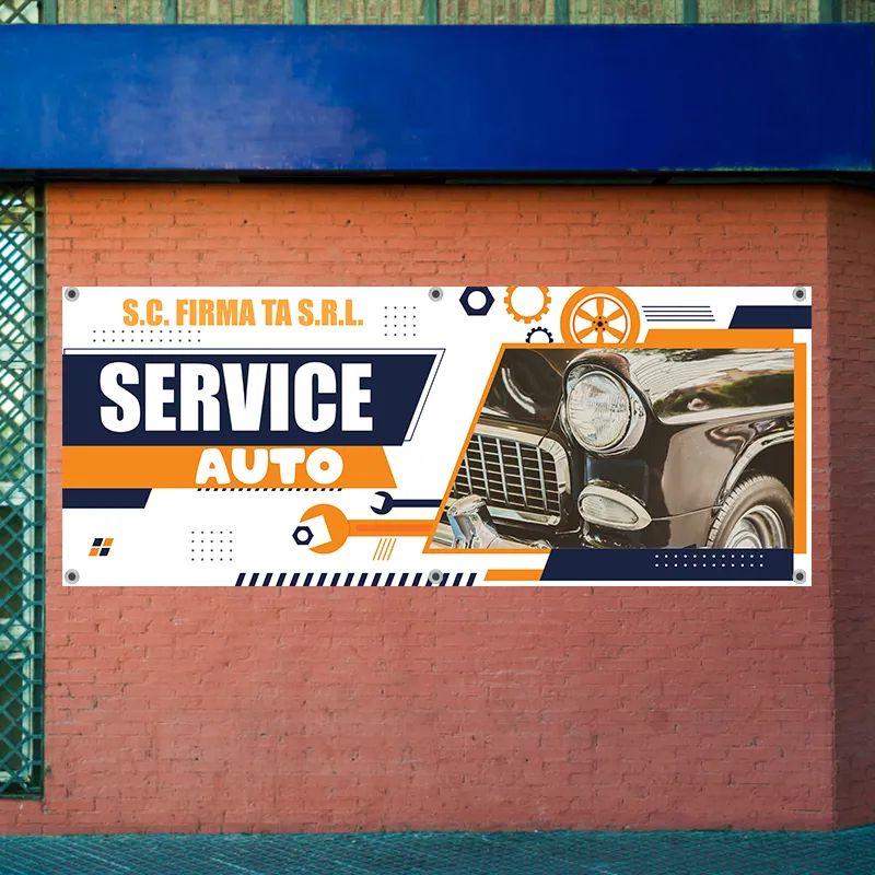 Banner Service Auto - Model 1 - imagine 2