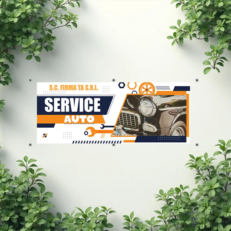 Banner Service Auto - Model 1 - imagine 6