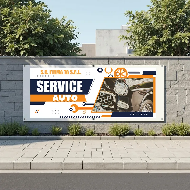 Banner Service Auto - Model 1 - imagine 5