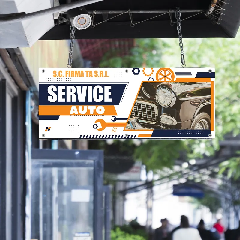 Banner Service Auto - Model 1 - imagine 3