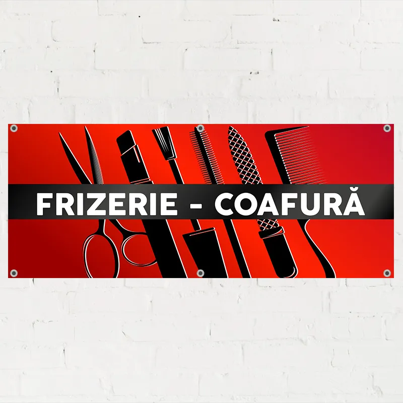 Banner Frizerie - Model 11