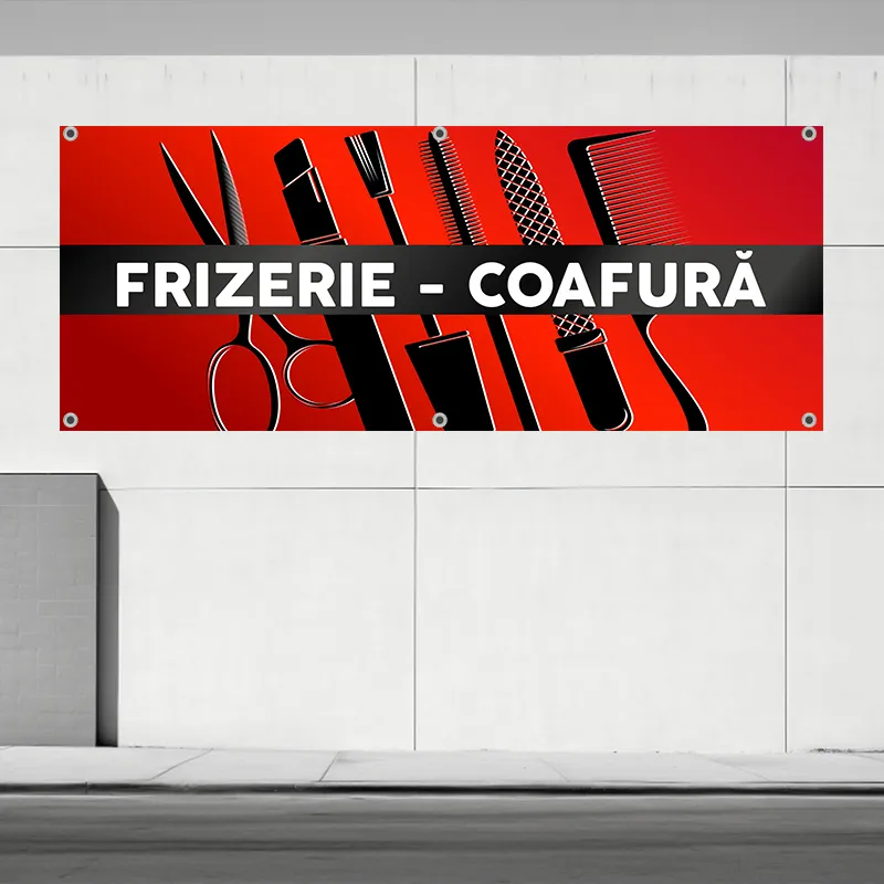 Banner Frizerie - Model 11 - imagine 8